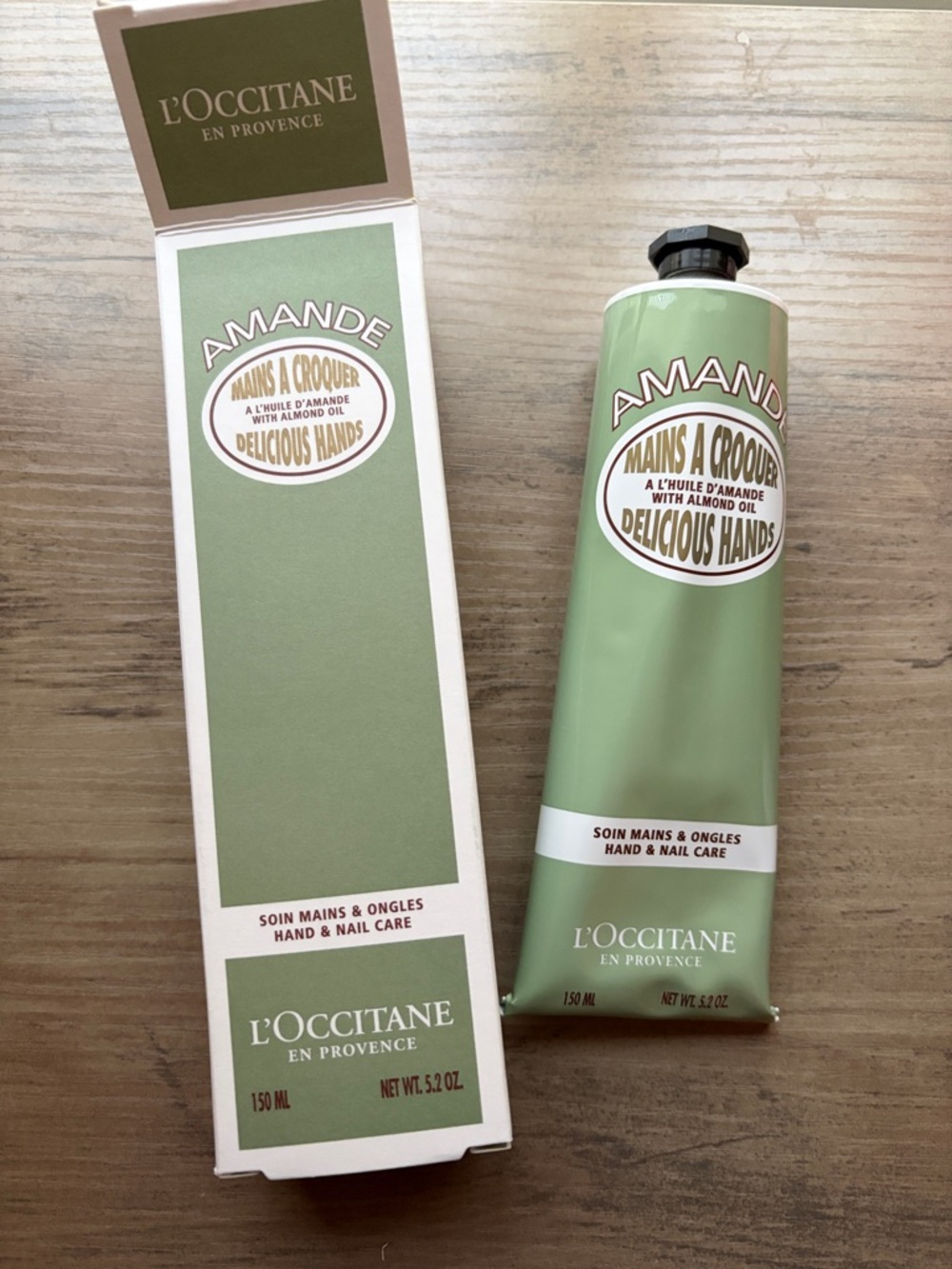 L'OCCITANE Amande Delicious Hands Hand & Nail Cream (5.2 oz)